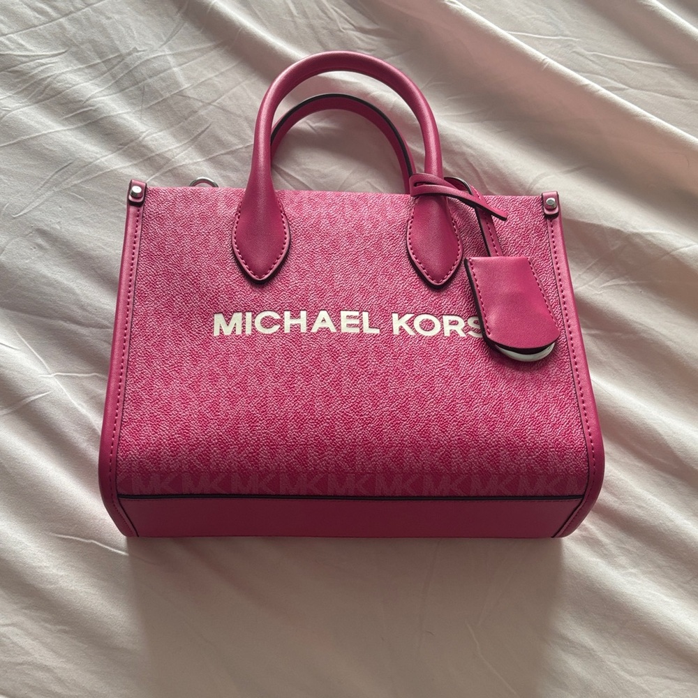 Michael Kors Fuchsia Satchel Bag